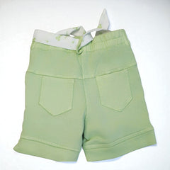 Elegant Girls' Bow-Tie Top and Shorts Combo – Perfect for Summer Days