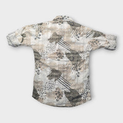 Trendy Full Sleeve Printed Shirt for Boys – Soft Cotton Fabric