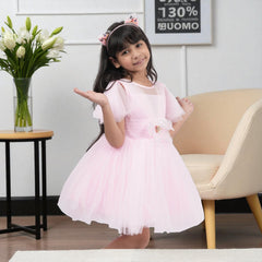 Fancy Star Flower Frock - Enchanting Dress for Parties and Celebrations