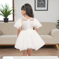 Fancy Star Flower Frock - Enchanting Dress for Parties and Celebrations