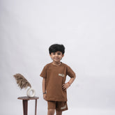 Trendy Kids Coord Set | Stylish T-Shirt & Shorts for Boys – Multiple Colors