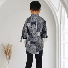Boys' Elegant Fancy Shirt, Trousers & Belt Outfit