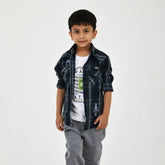 Complete Boys Dress Set – Shirt, T-Shirt & Trouser (3 in 1)