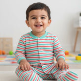 Premium Baby Sleepsuits (Set of 3) – Soft Breathable Cotton