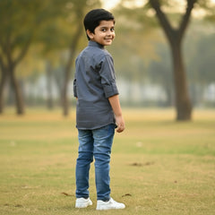 Boys Stylish Shirt – Genuine Printed Shirts for Kids