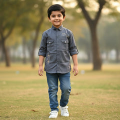 Boys Stylish Shirt – Genuine Printed Shirts for Kids