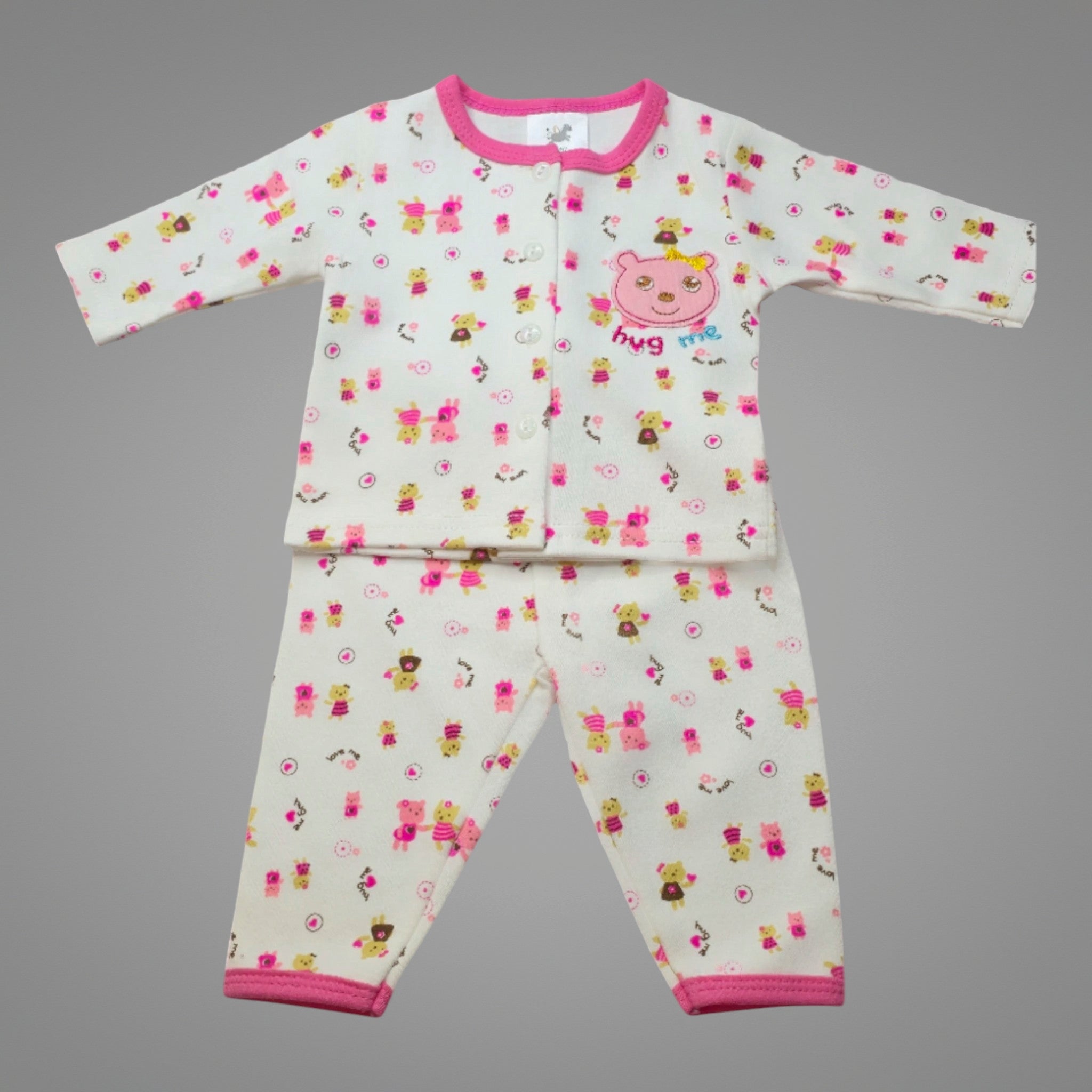 Casual Babywear Set - Printed Top & Bottoms for Boys and Girls