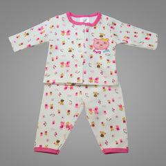 Casual Babywear Set - Printed Top & Bottoms for Boys and Girls