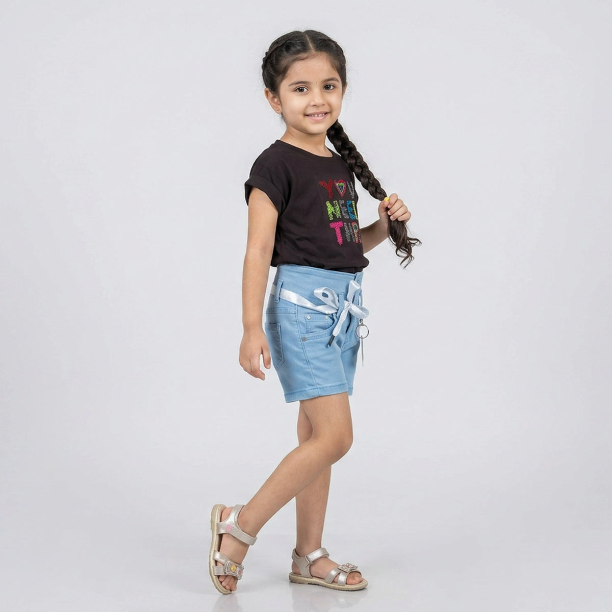 Girls Graphic Print T-Shirt