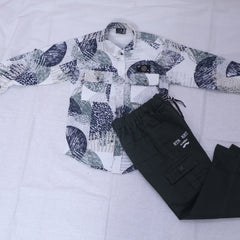Smart Casual Boys Set – Shirt & Pants (2 Piece)