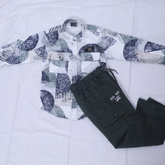 Smart Casual Boys Set – Shirt & Pants (2 Piece)