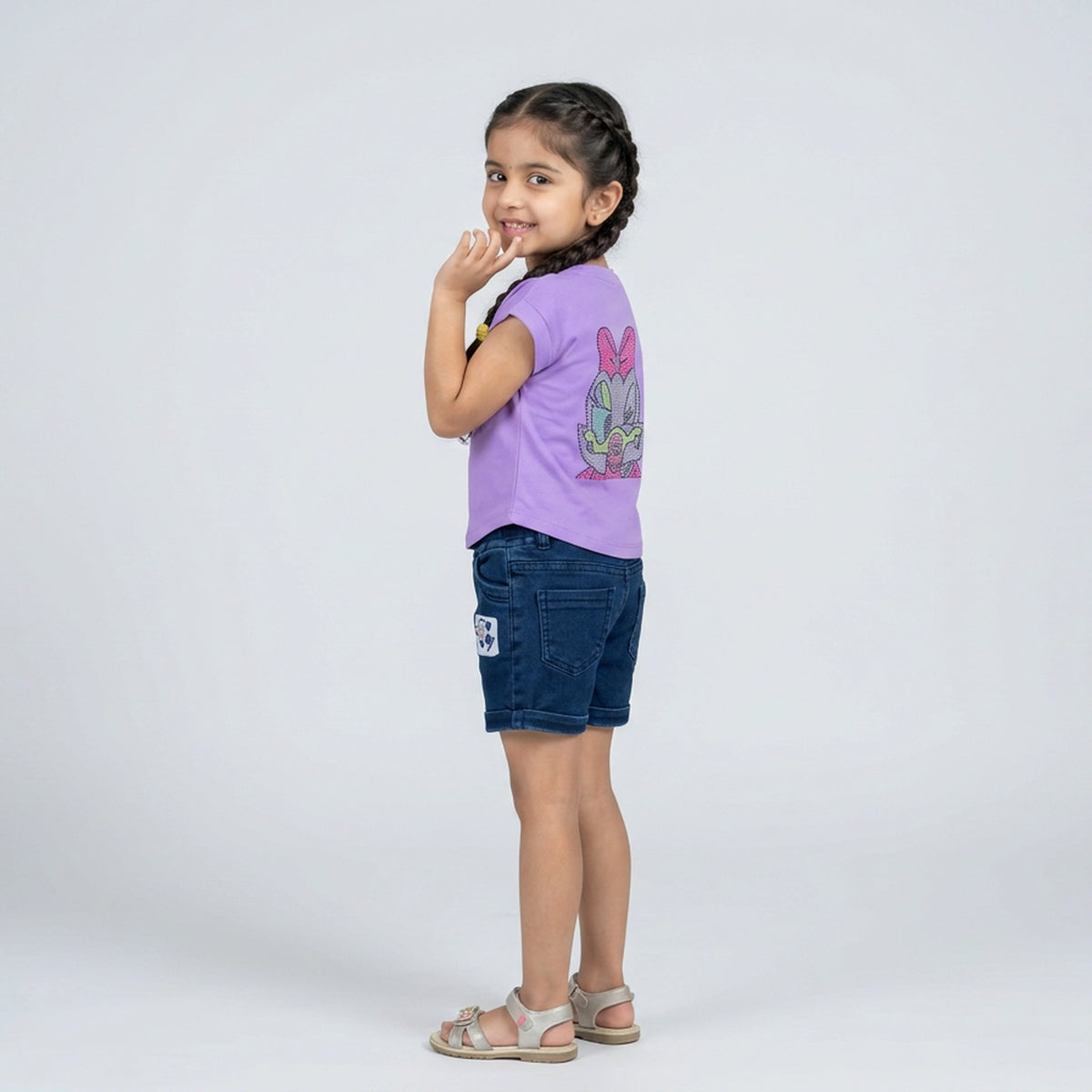 Girls Rhinestone Graphic T-Shirt