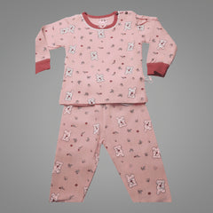 Baby Clothing Set - Printed Top & Bottoms