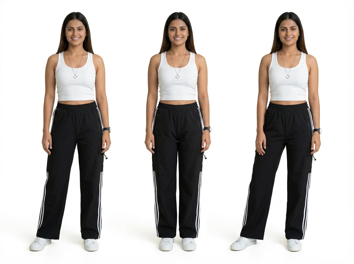 Women’s Beige or Grey Cargo Pyjamas – Relaxed Fit Utility Bottoms - image 8