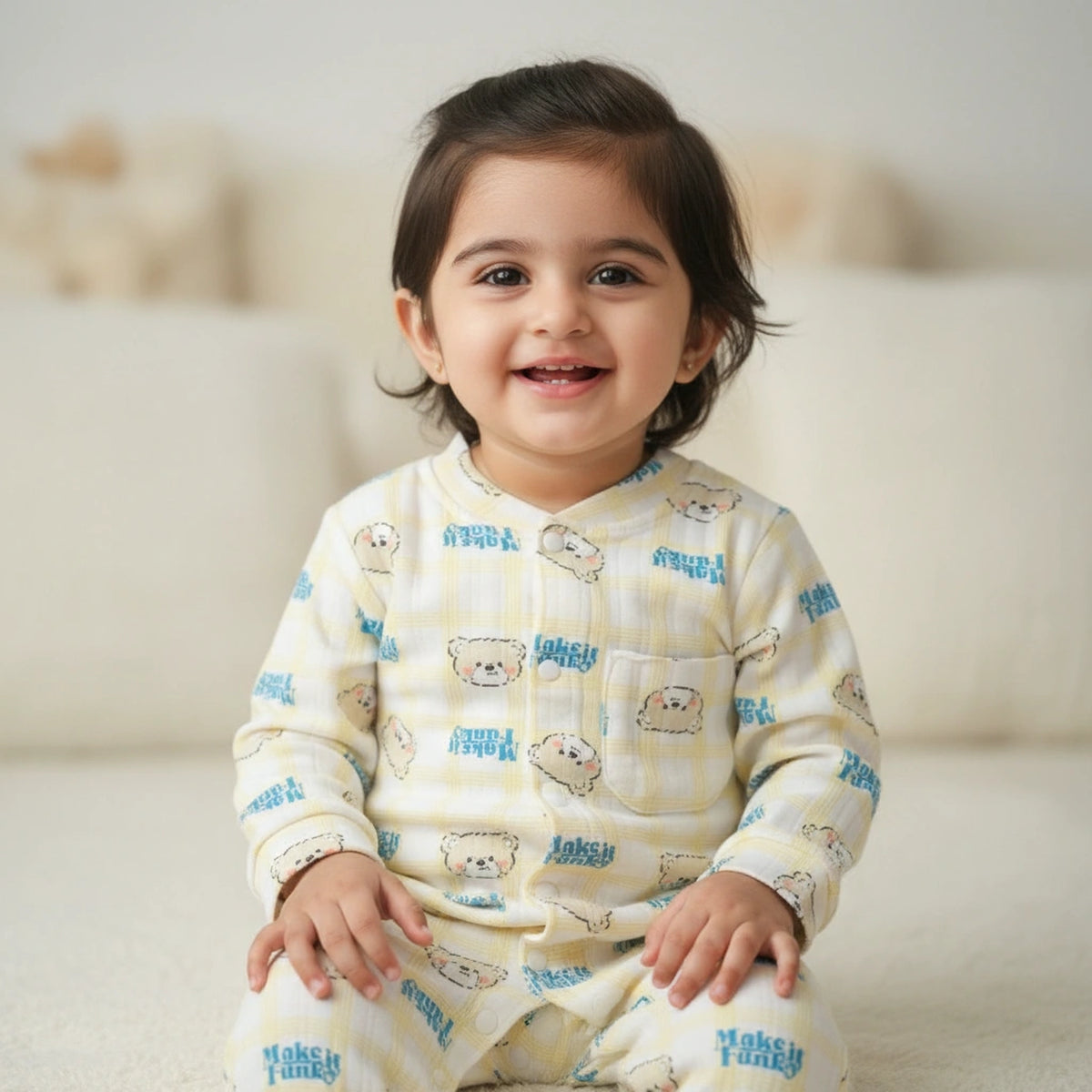 Newborn Romper - Magic Theme All-Over Print - image 2