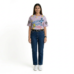 Women's Oversized T-Shirt – Mickey Mouse Graphic Print