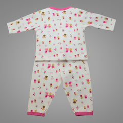 Casual Babywear Set - Printed Top & Bottoms for Boys and Girls