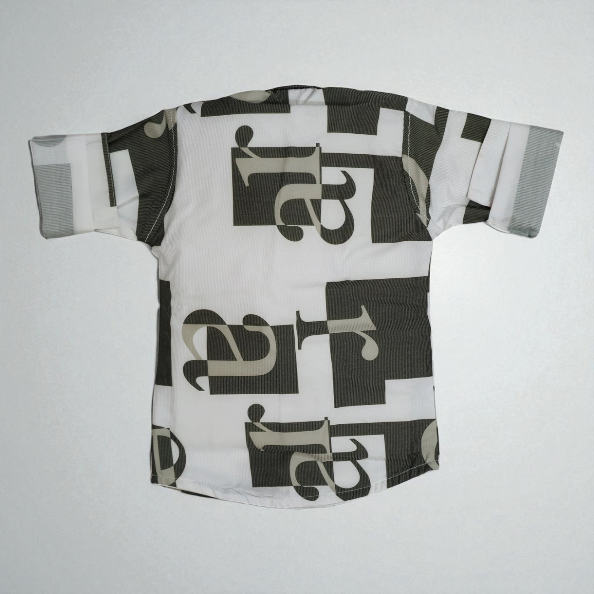 Smart Look for Little Boys –  Print Shirt with Matching Bottom