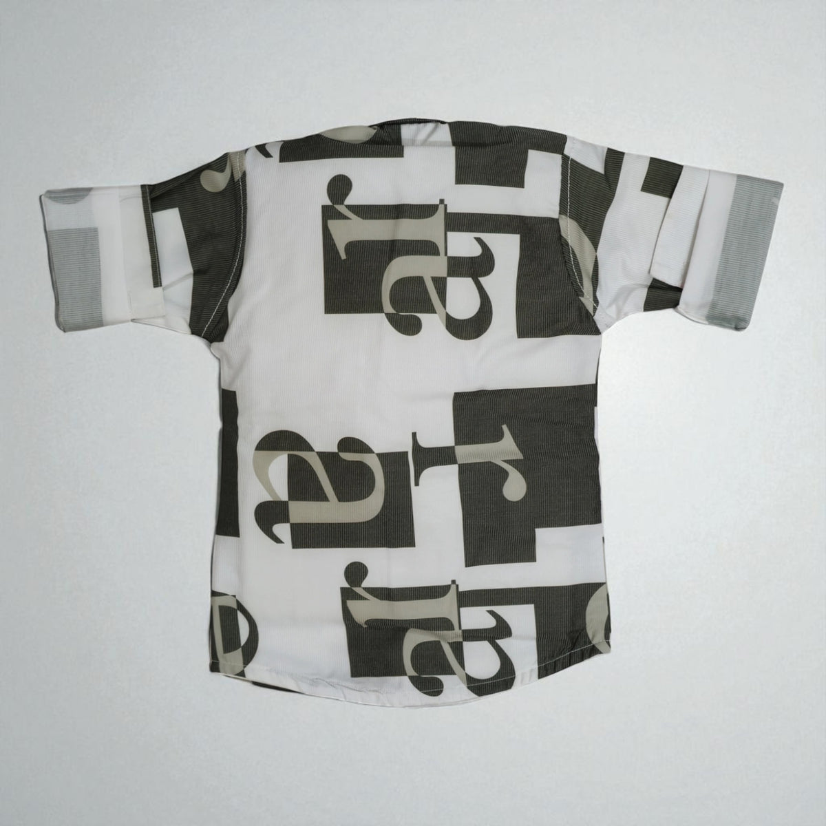 Smart Look for Little Boys –  Print Shirt with Matching Bottom - image 7