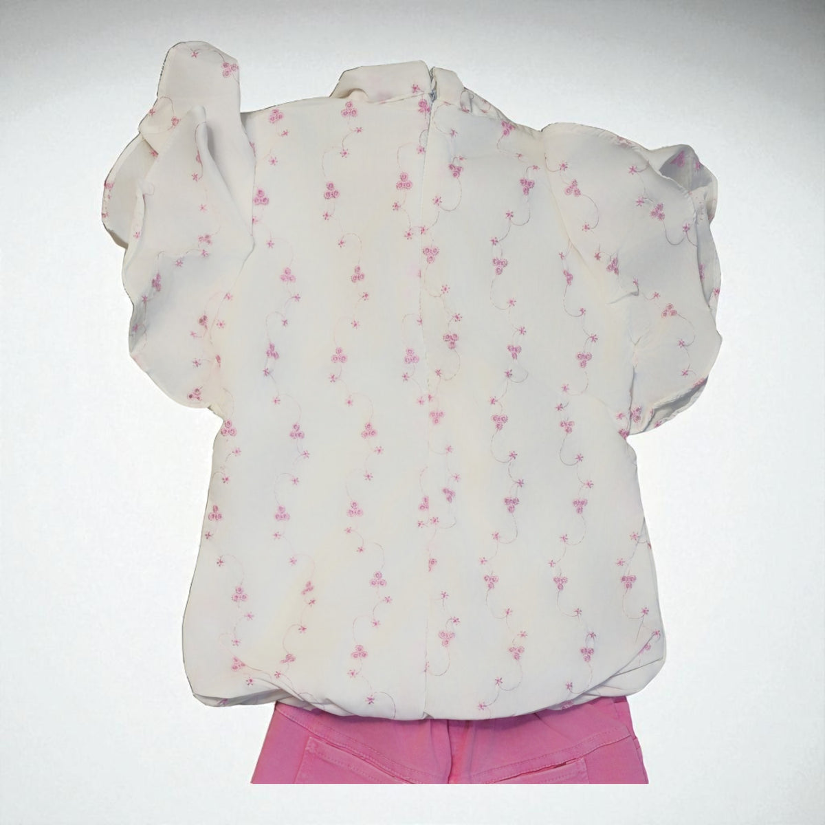 Elegant Girls' Bow-Tie Top and Shorts Combo – Perfect for Summer Days - image 17