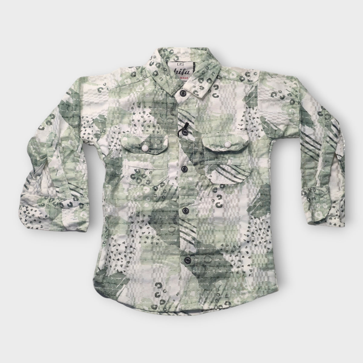 Trendy Full Sleeve Printed Shirt for Boys – Soft Cotton Fabric - image 1