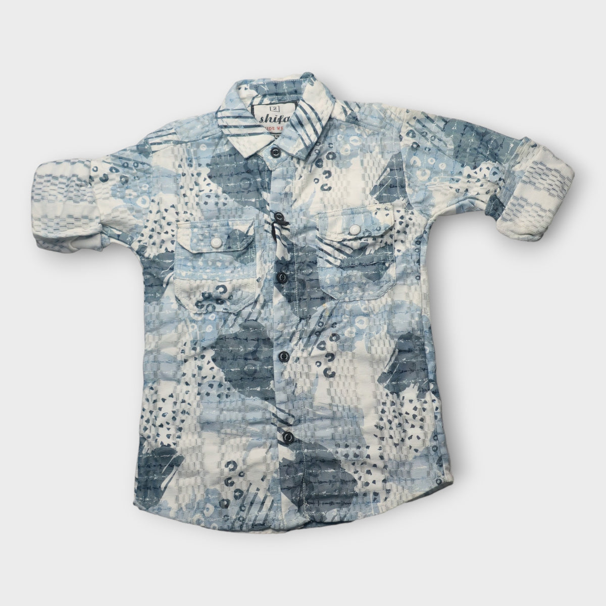 Trendy Full Sleeve Printed Shirt for Boys – Soft Cotton Fabric - image 3