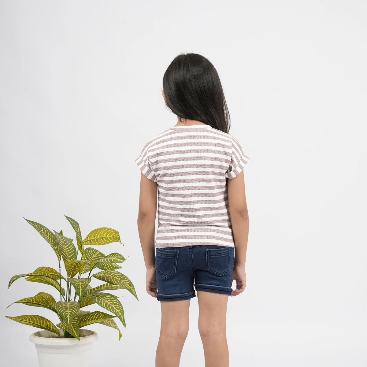 Fashionable Girls Striped Cotton T-Shirt – Perfect Everyday Wear - image 15