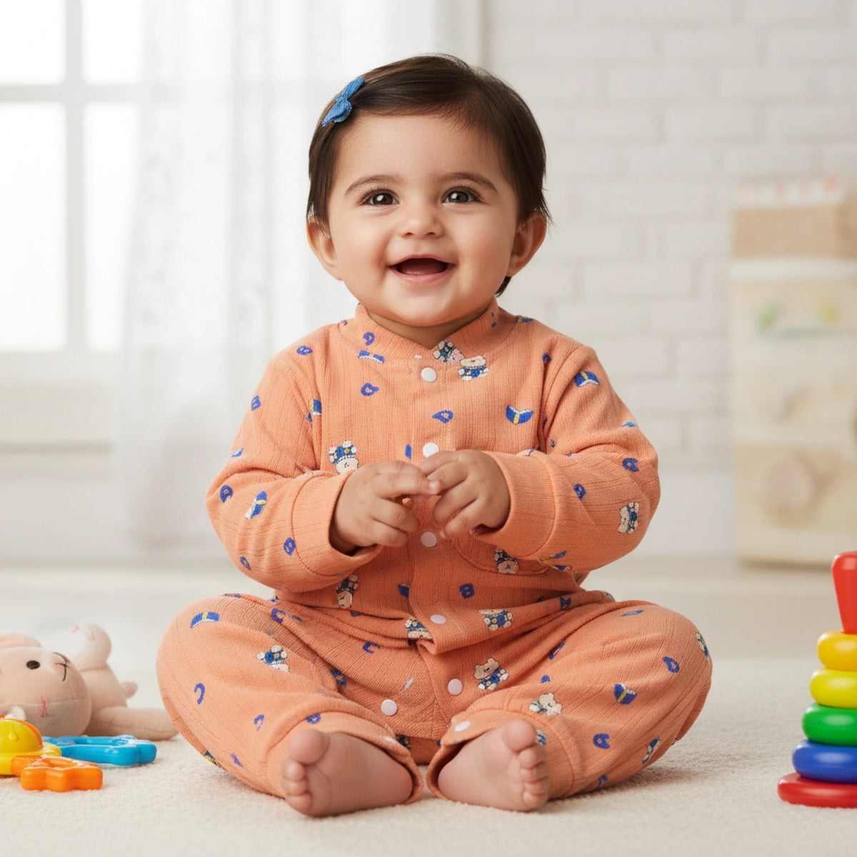 Newborn Romper - Magic Theme All-Over Print - image 3