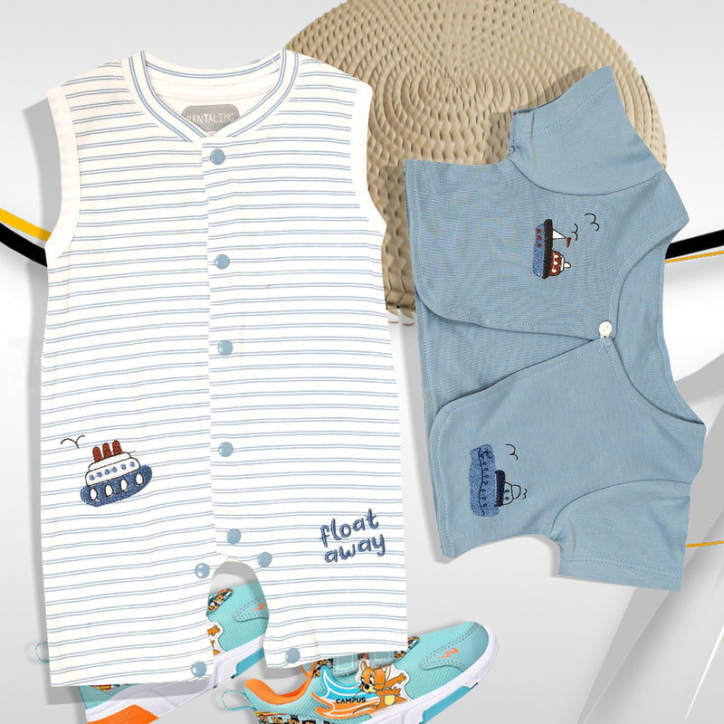 Cute H/S Jacket Romper for Kids – Stylish & Comfortable