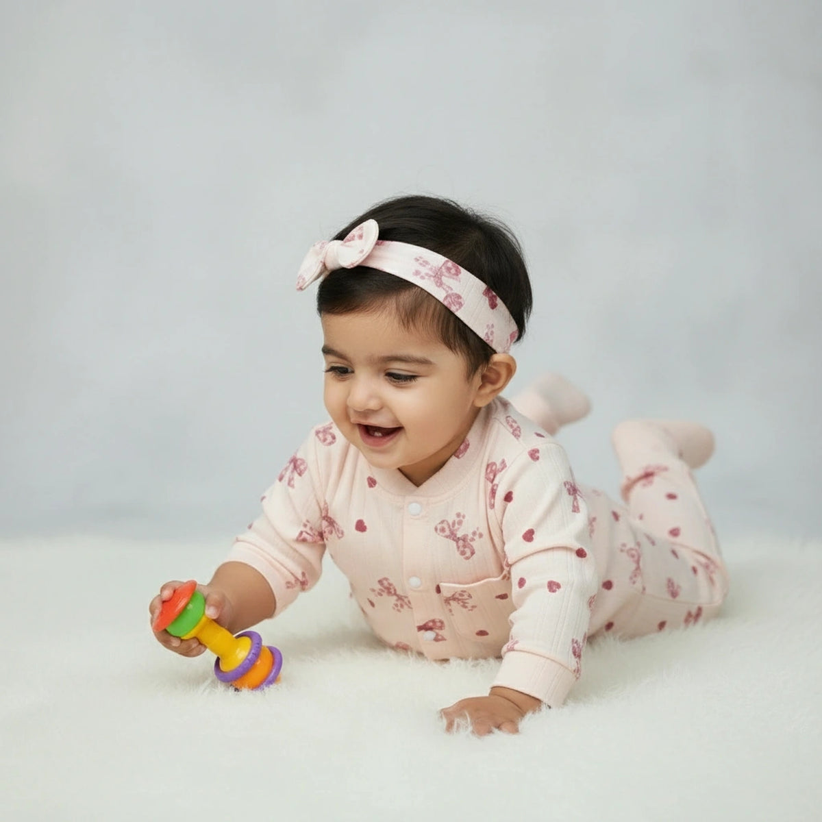 Newborn Romper - Magic Theme All-Over Print - image 6
