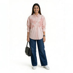 Embroidered Shirt for Women – Elegant Party & Formal Wear