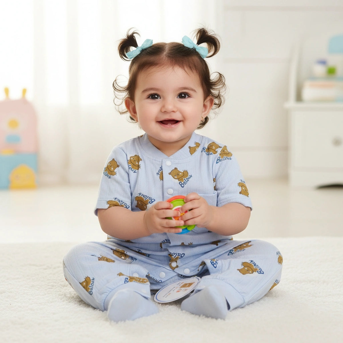 Newborn Romper - Magic Theme All-Over Print - image 7