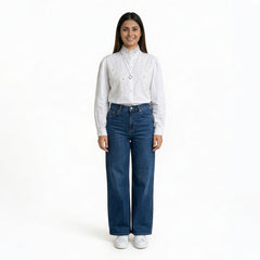 Embroidered Shirt for Women – Elegant Party & Formal Wear