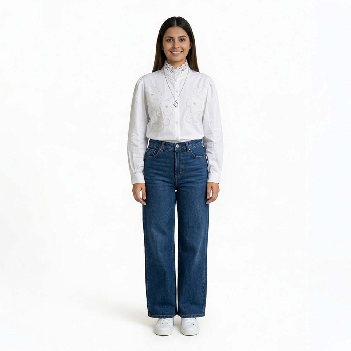 Embroidered Shirt for Women – Elegant Party & Formal Wear - image 9