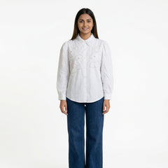 Embroidered Shirt for Women – Elegant Party & Formal Wear