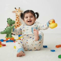 Baby Clothing Set - Printed Top & Bottoms