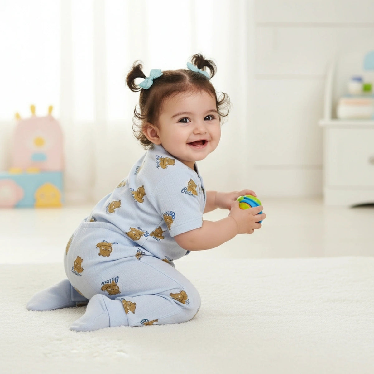 Newborn Romper - Magic Theme All-Over Print - image 8