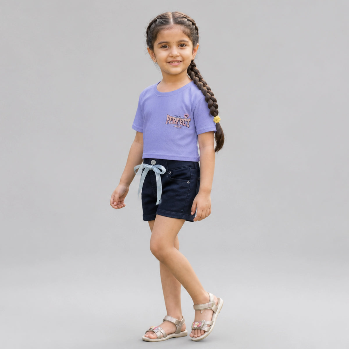 Girls "Perfect" Graphic T-Shirt