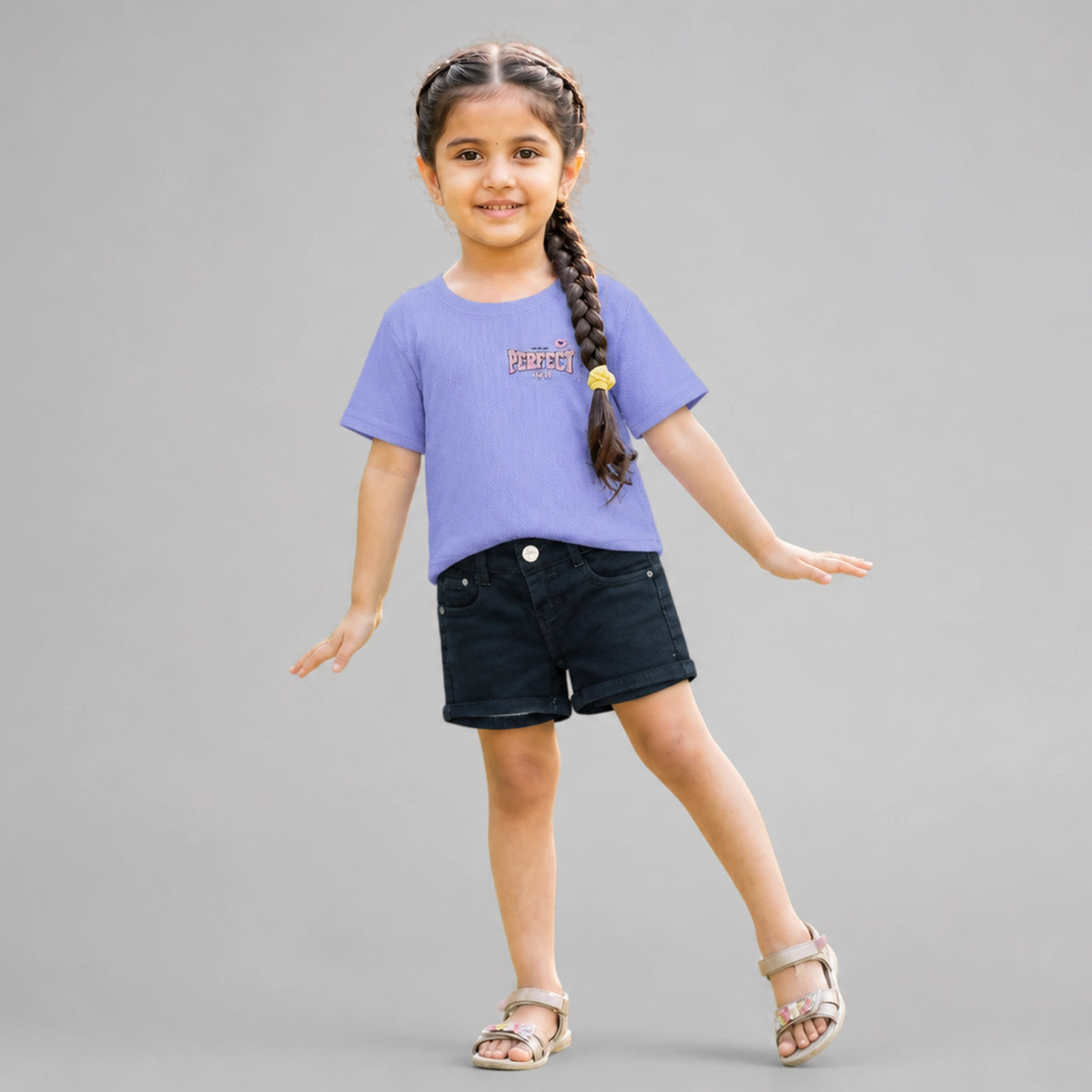 Girls "Perfect" Graphic T-Shirt