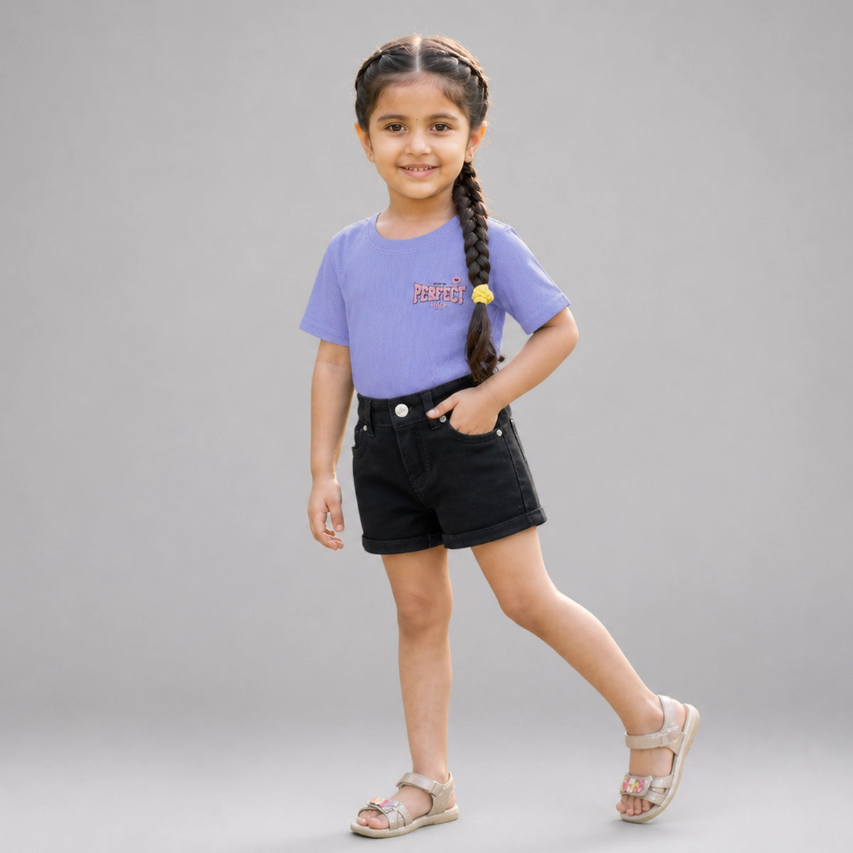 Girls "Perfect" Graphic T-Shirt