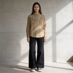 Embroidered Shirt for Women – Elegant Party & Formal Wear