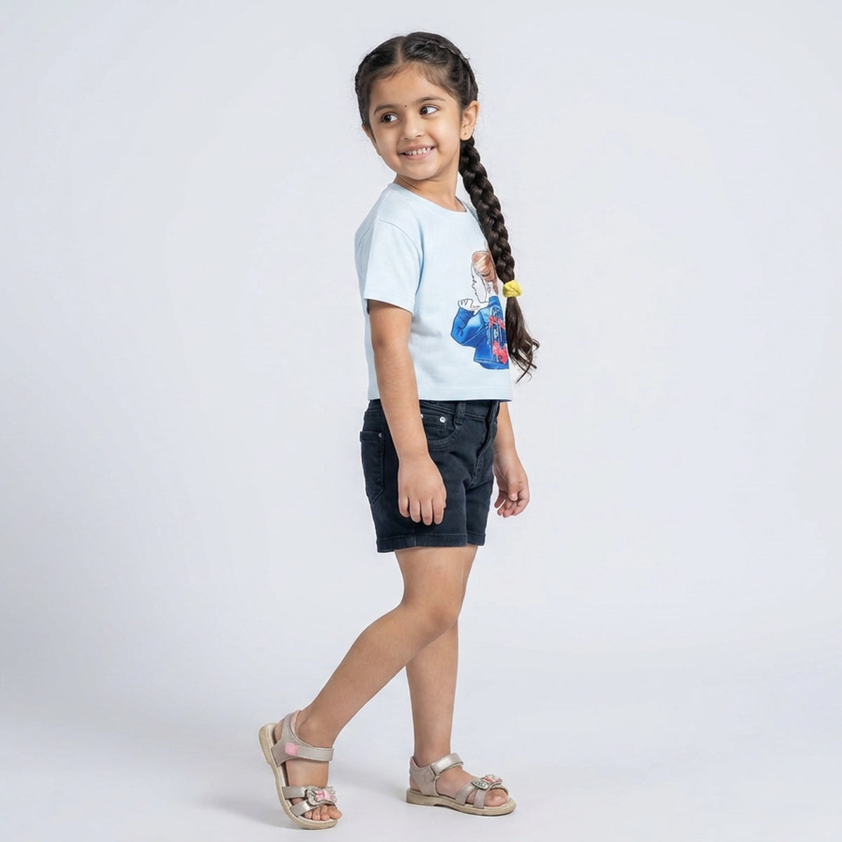 Girls Graphic Print T-Shirt