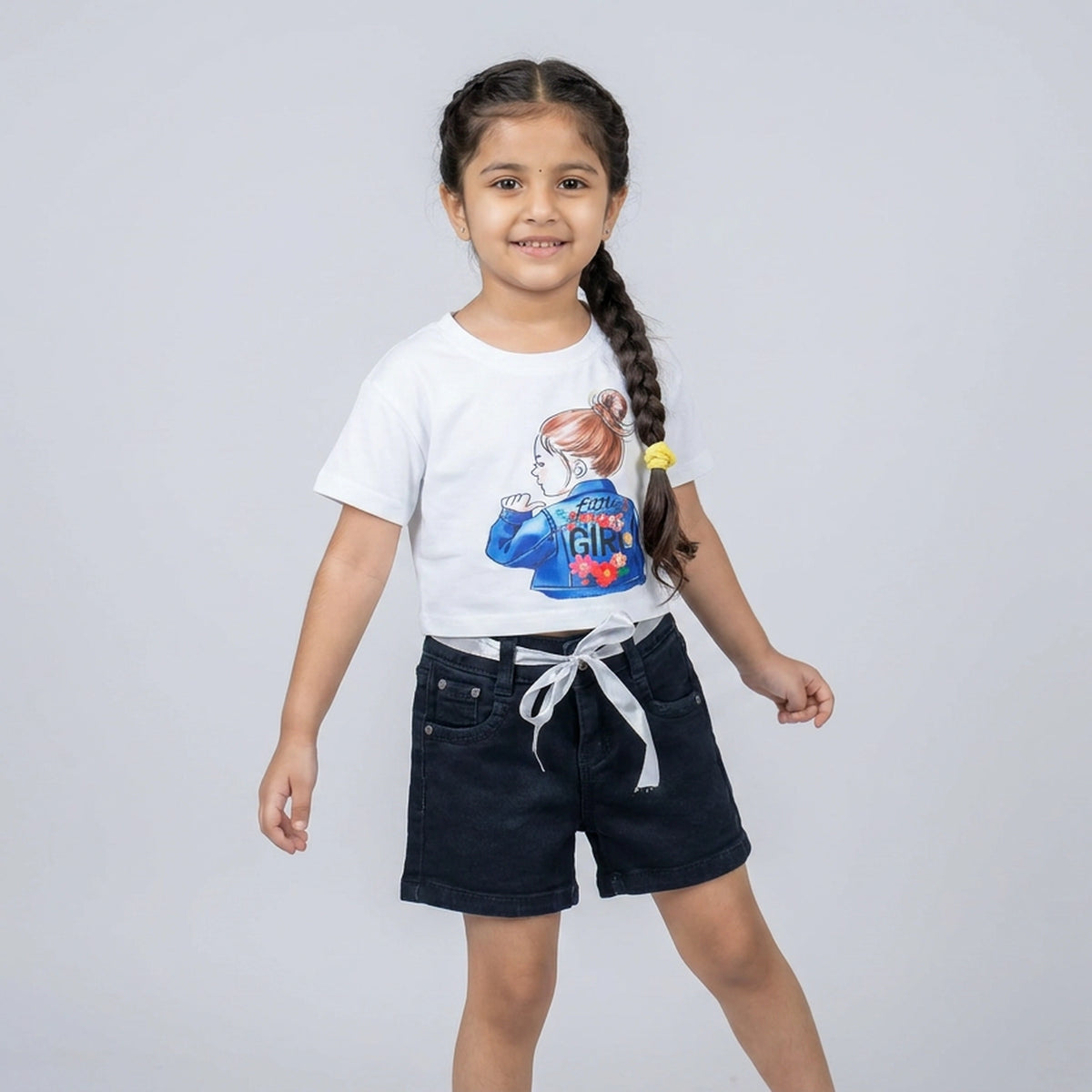 Girls Graphic Print T-Shirt