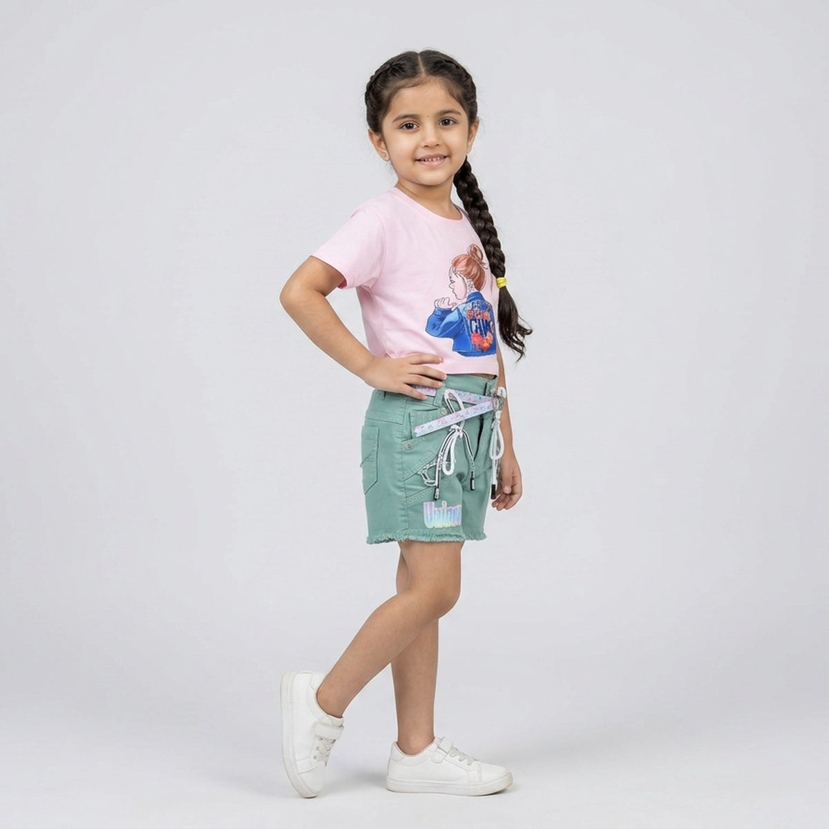 Girls Graphic Print T-Shirt