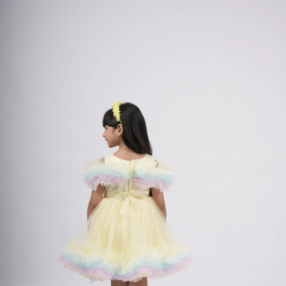 Elegant Fancy Frock with Floral Bow - A Dress to Remember - image 13