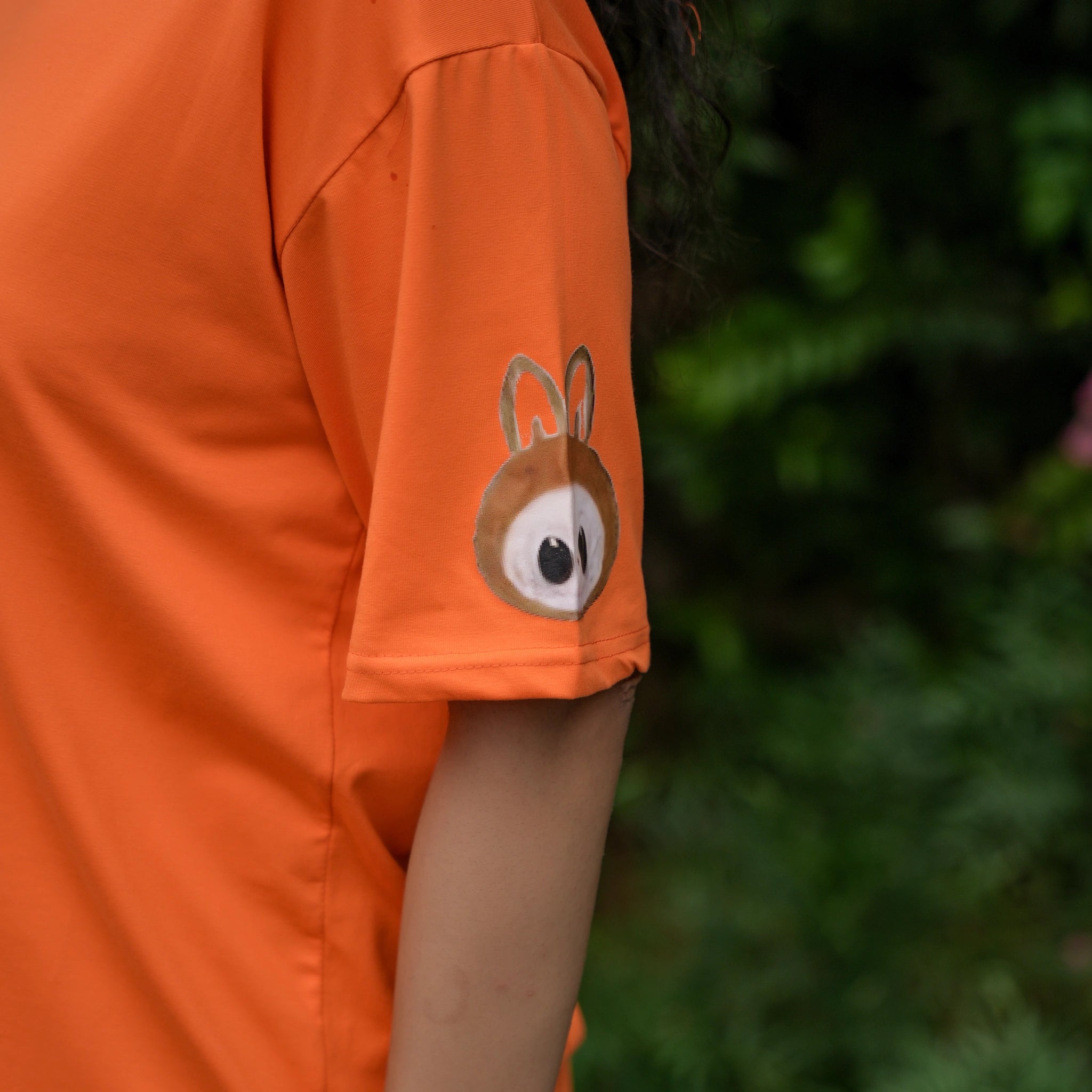 Women's Oversized T-Shirt – Labubu Cartoon Print