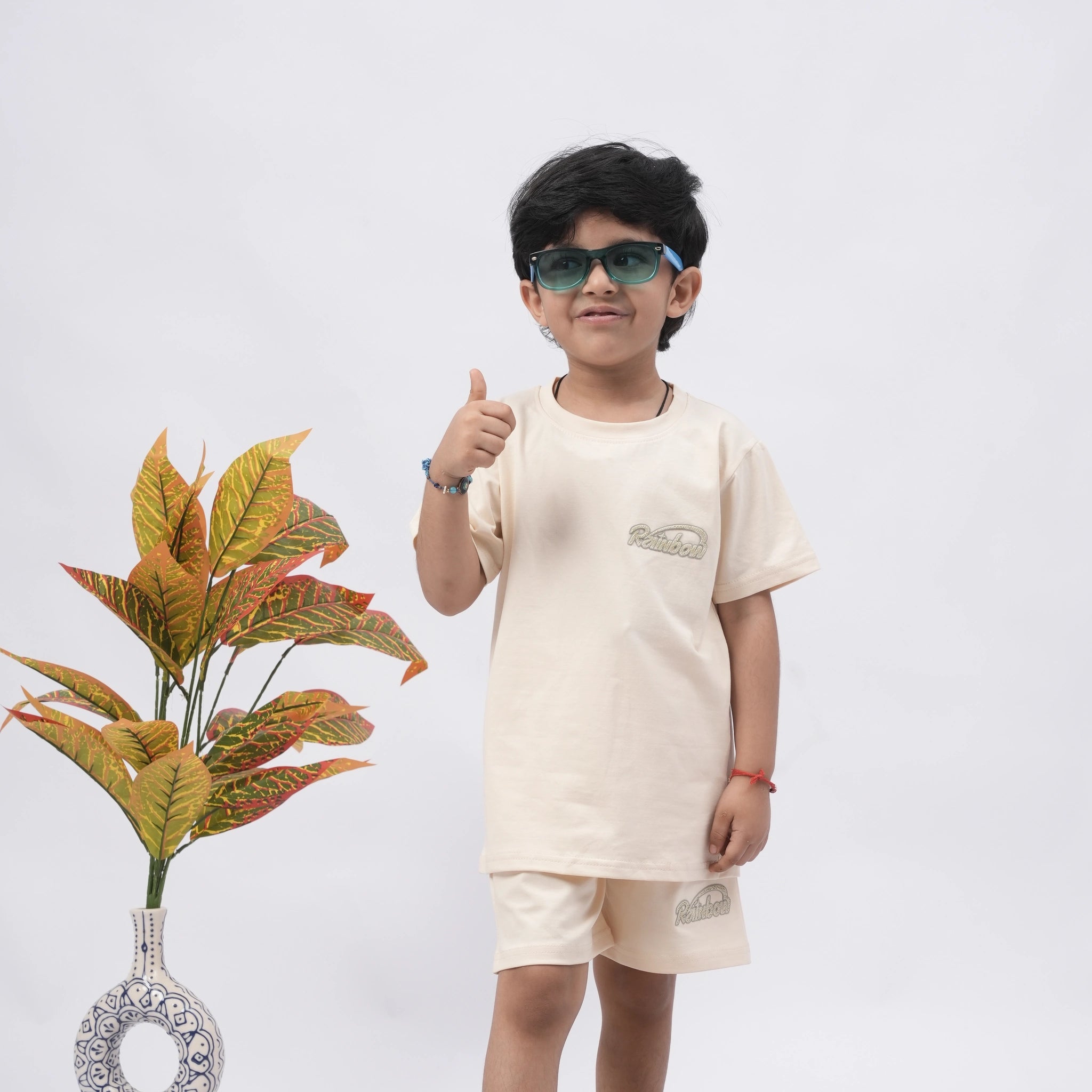 Trendy Kids Coord Set | Stylish T-Shirt & Shorts for Boys – Multiple Colors
