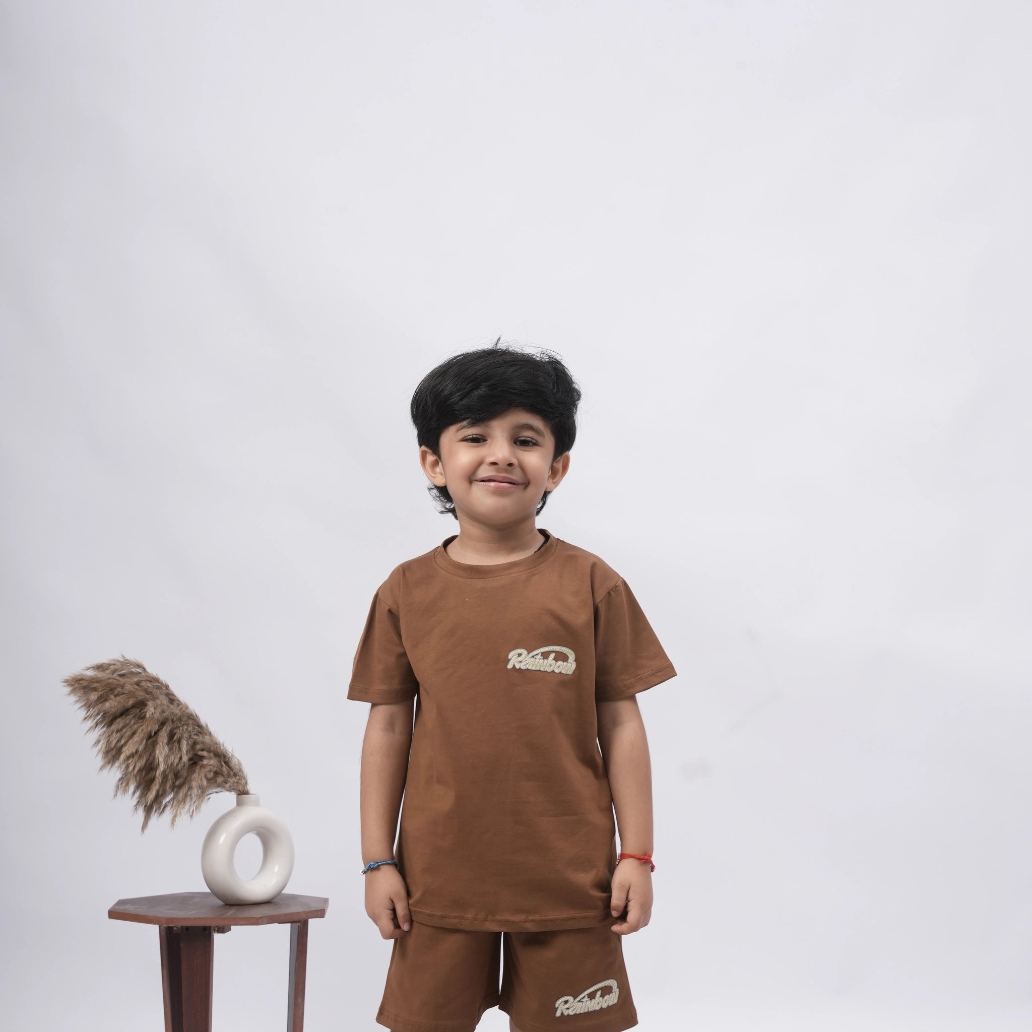 Trendy Kids Coord Set | Stylish T-Shirt & Shorts for Boys – Multiple Colors