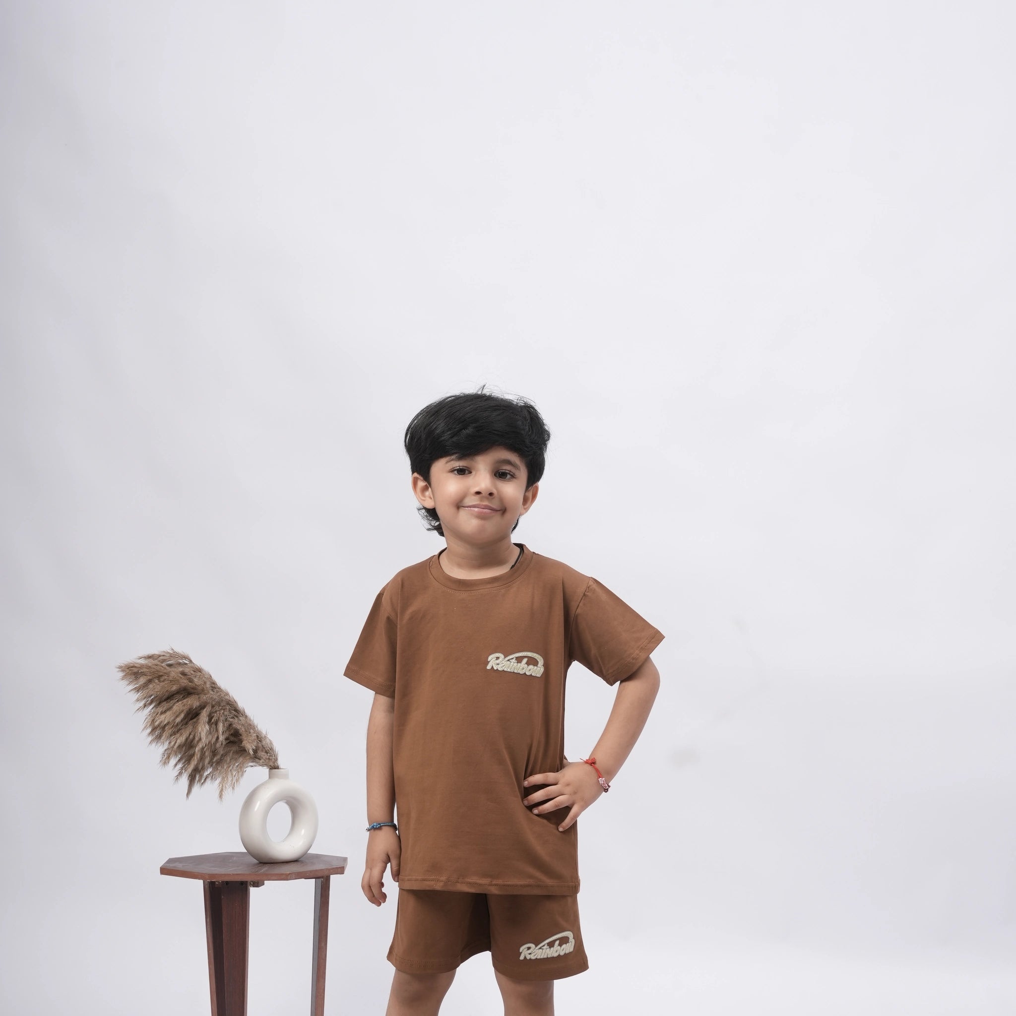 Trendy Kids Coord Set | Stylish T-Shirt & Shorts for Boys – Multiple Colors