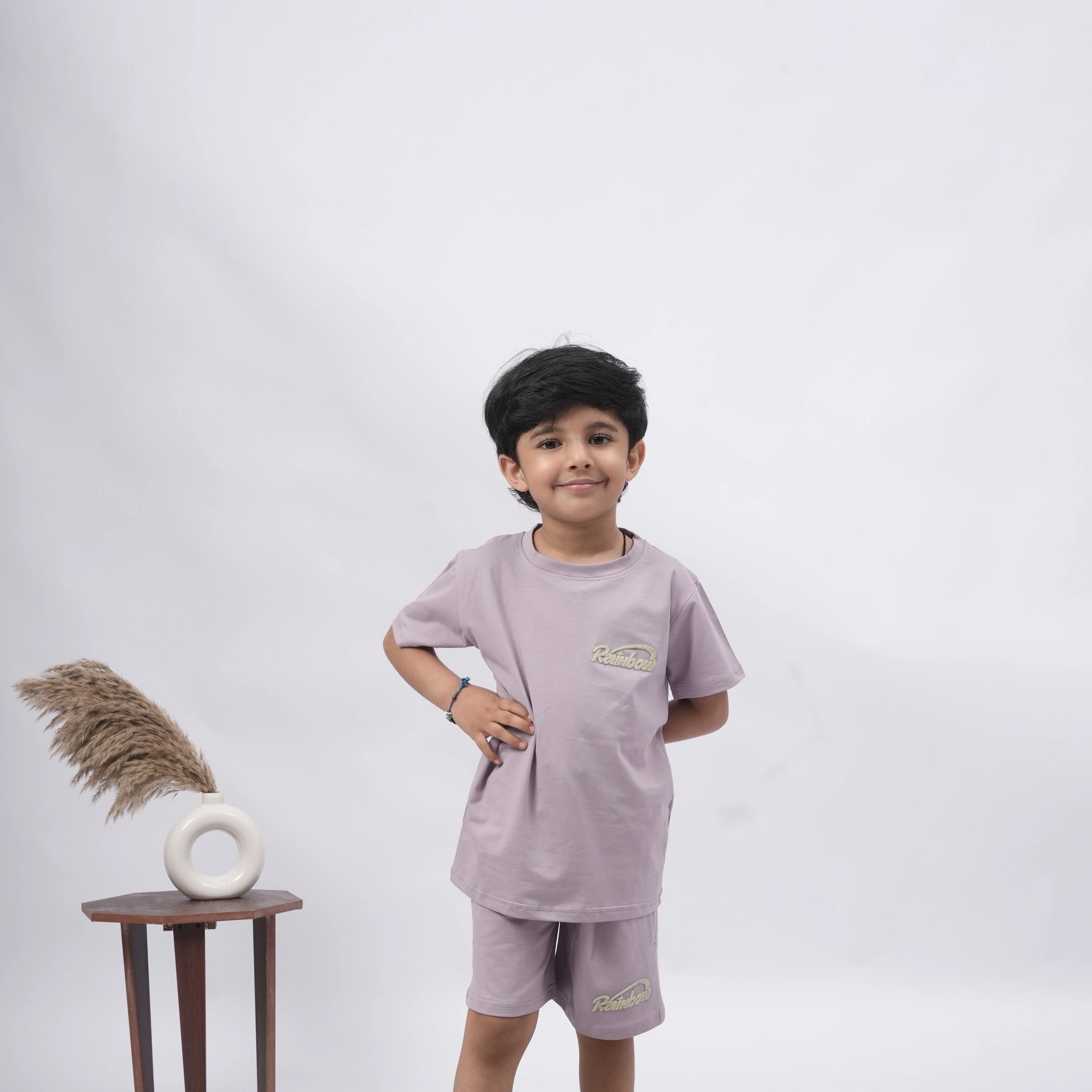 Trendy Kids Coord Set | Stylish T-Shirt & Shorts for Boys – Multiple Colors